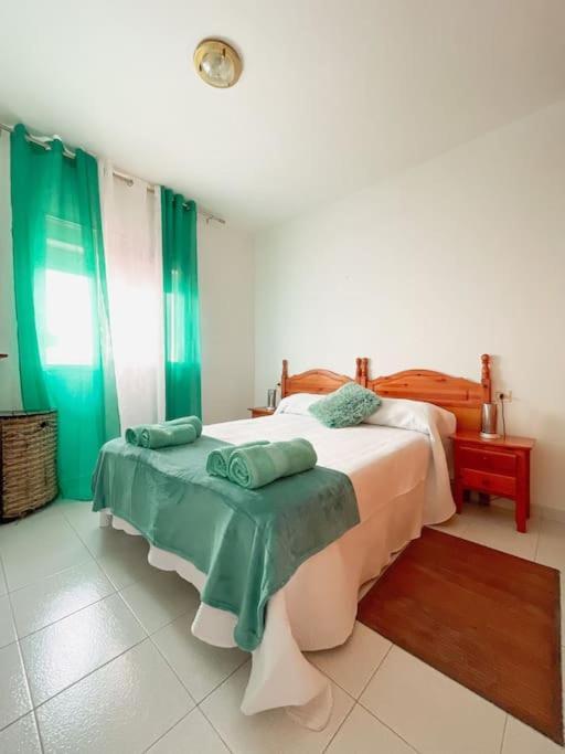 Oceano Azul Luminoso 50 Metros Del Mar En Centro Apartman Corralejo Kültér fotó