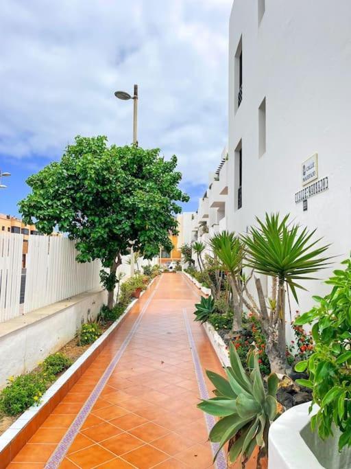 Oceano Azul Luminoso 50 Metros Del Mar En Centro Apartman Corralejo Kültér fotó